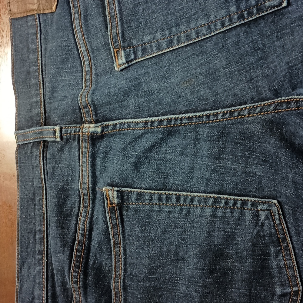 Good Fellow Denim Blue Jeans in good condition. Men's size 34 X 30 - Picture 3 of 7